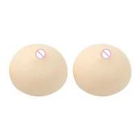 1 pair fake breast form 3d tattoo areola practice skin silicone false boobs reusable chest pleural practice mold for makeup tool