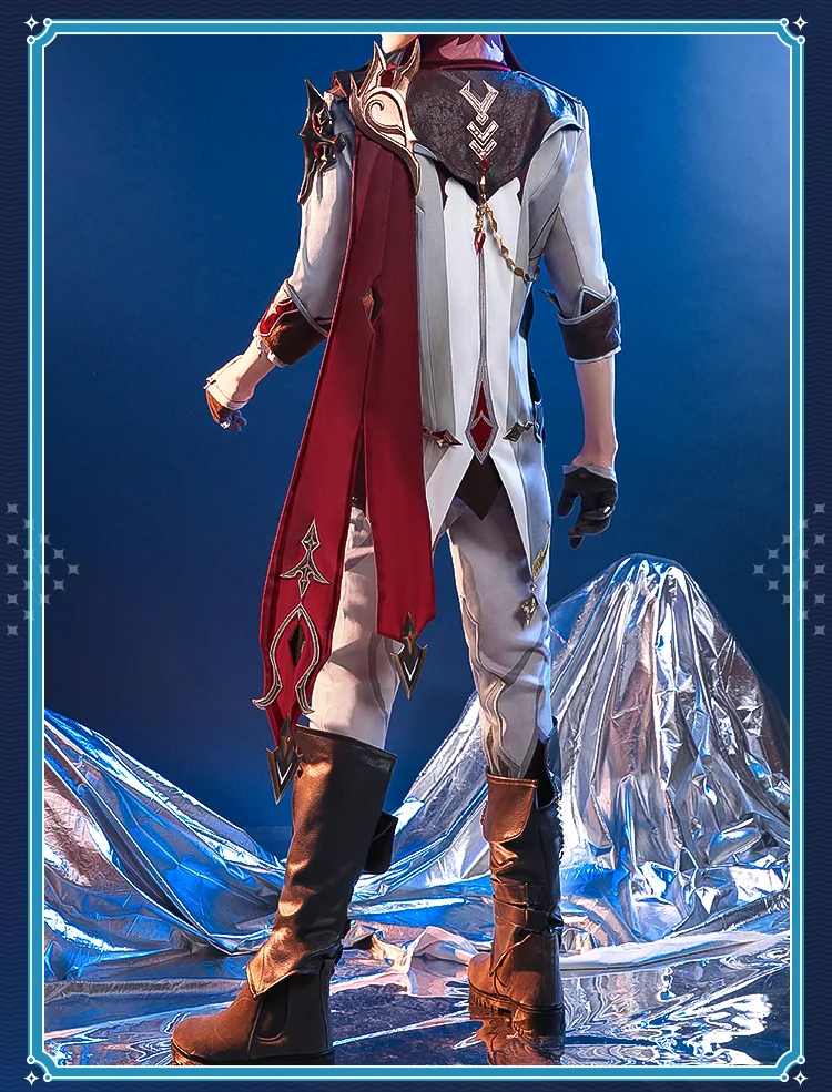 COSLEE Genshin Impact Tartaglia Косплей Костюм Игровой Униформа Хэллоуин Вечеринка Наряд Для