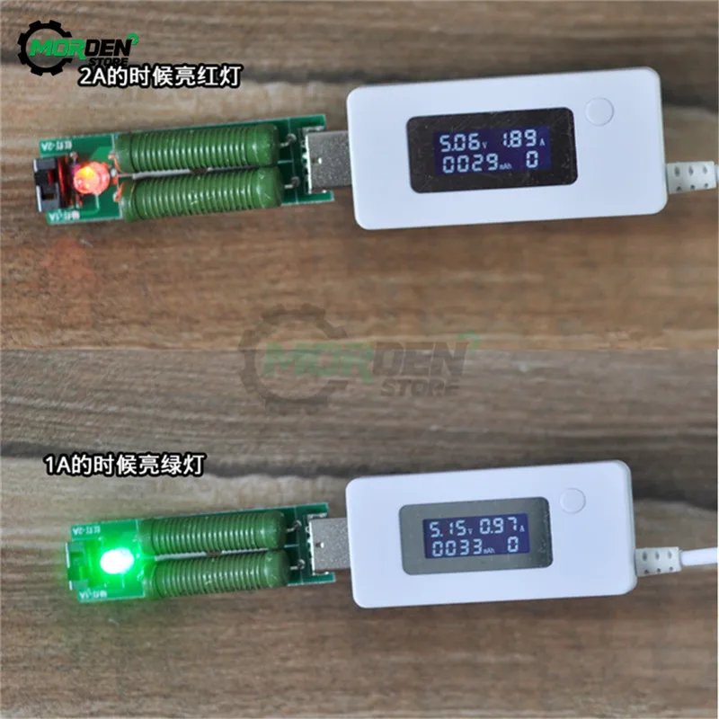 Силовые резисторы с сопротивлением нагрузке 1 а/2 а USB-портом | Инструменты