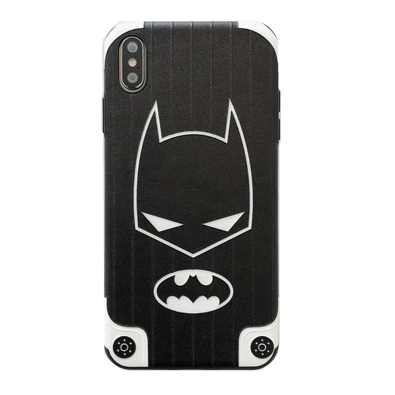 Мультфильм Железный человек Бэтмен мобильный корпус для iPhone11 X XS XR XSMax 8 7 6S плюс