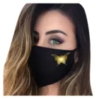 Маска для косплея, многоразовая, с принтом бабочки, 1 шт., 2021