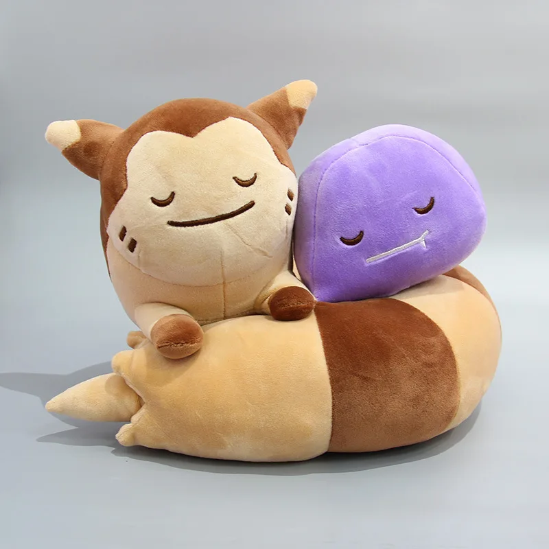 30 см мультяшный фуррет с Ditto Мягкие плюшевые куклы фигурка плюшевая кукла игрушка