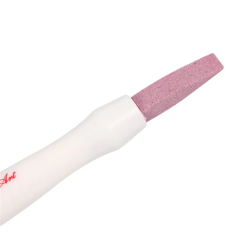 1 шт. двухсторонний кварцевый инструмент для удаления кутикулы ногтей моющийся