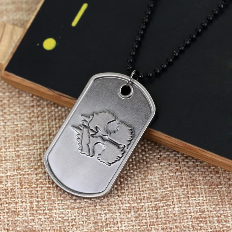 Game Jewelry Call Military Ghosts Dog Tag Charm Pendant Necklace Duty Metal Keychain | Украшения и аксессуары