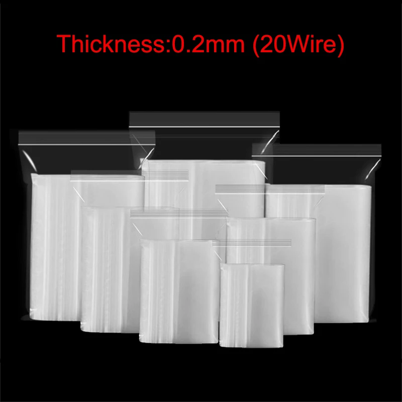 

Прозрачные полиэтиленовые Самоуплотняющиеся пакеты, 30/50 шт./лот, закрывающиеся пакеты с застежкой-молнией, пакет для хранения пищевых проду...