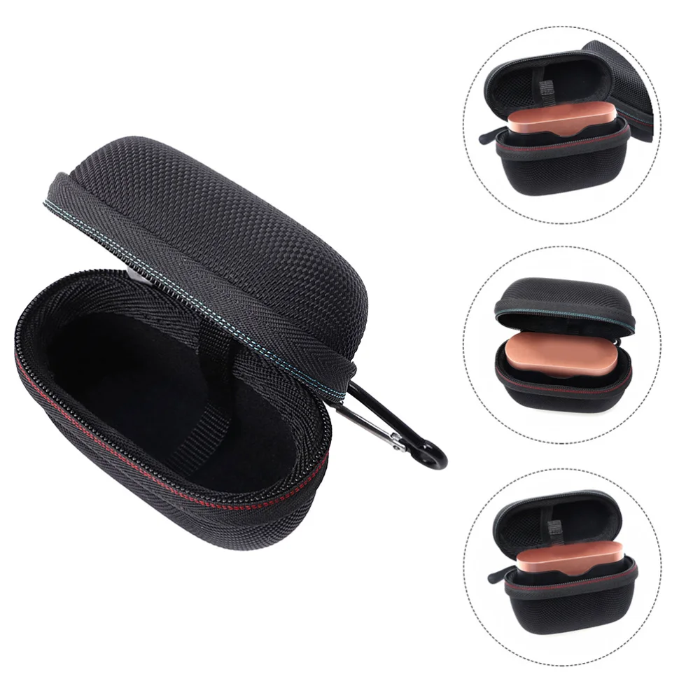 

1pc Headphone Protective Case Carrying Box Storage Pouch Compatible for wf1000xm3 (Black)