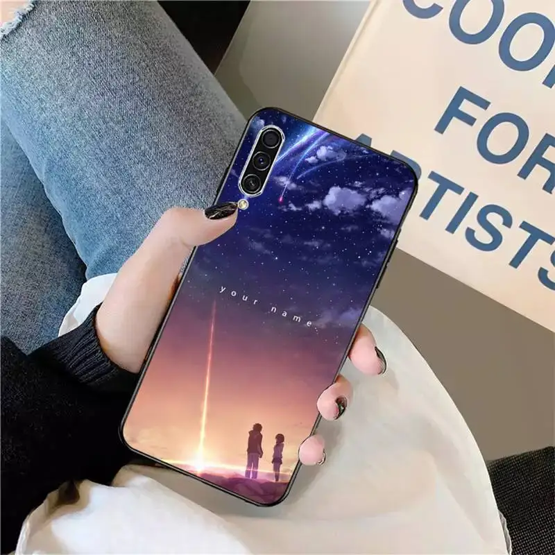 

Japan anime your name Phone Case For Samsung galaxy S 9 10 20 A 10 21 30 31 40 50 51 71 s note 20 j 4 2018 plus