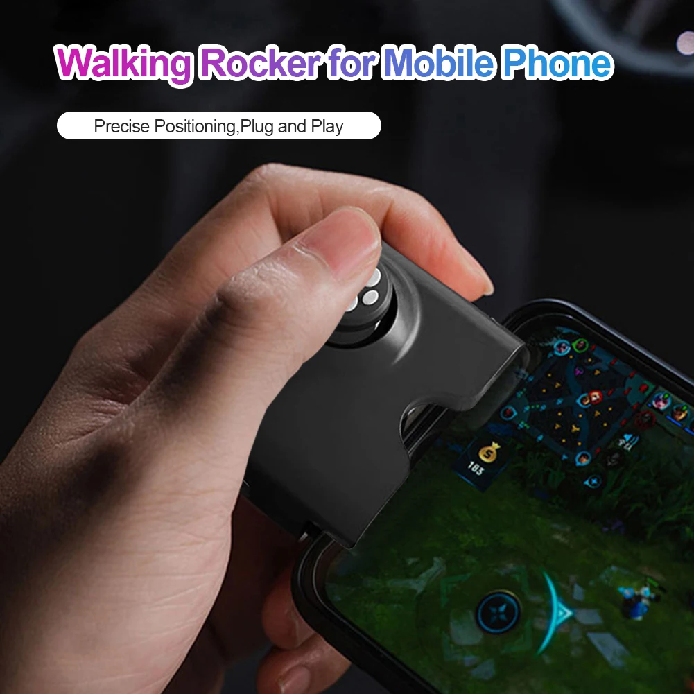 Для iPhone iPad мобильный игровой контроллер джойстик с портом для зарядки геймпад