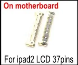 ipad2 LCD 37pin 5 шт. сенсорный экран ЖК-дигитайзер сенсорный FPC разъем платы Pin для iPad 2/3/4 5 6 mini 1 2 3 4 на материнской плате на flex - Цвет: ipad2 LCD 37pin