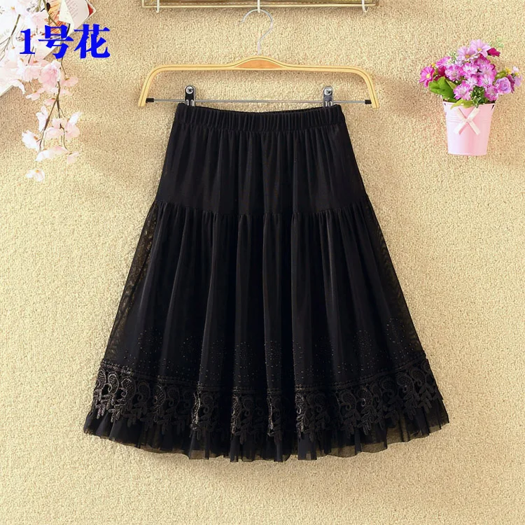 women's camisoles full slips dress with shoulder straps long under dress solid underskirt inner petticoat height - Цвет: color1