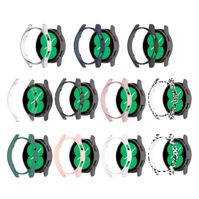 

Чехол для Samsung galaxy watch4 active 4 active 1, чехол-бампер, аксессуары, защита, полное покрытие, Силиконовая защита экрана