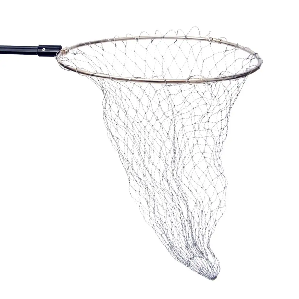 Рыболовная сеть для ловли нахлыстом мягкая резиновая сетка окуня безопасная