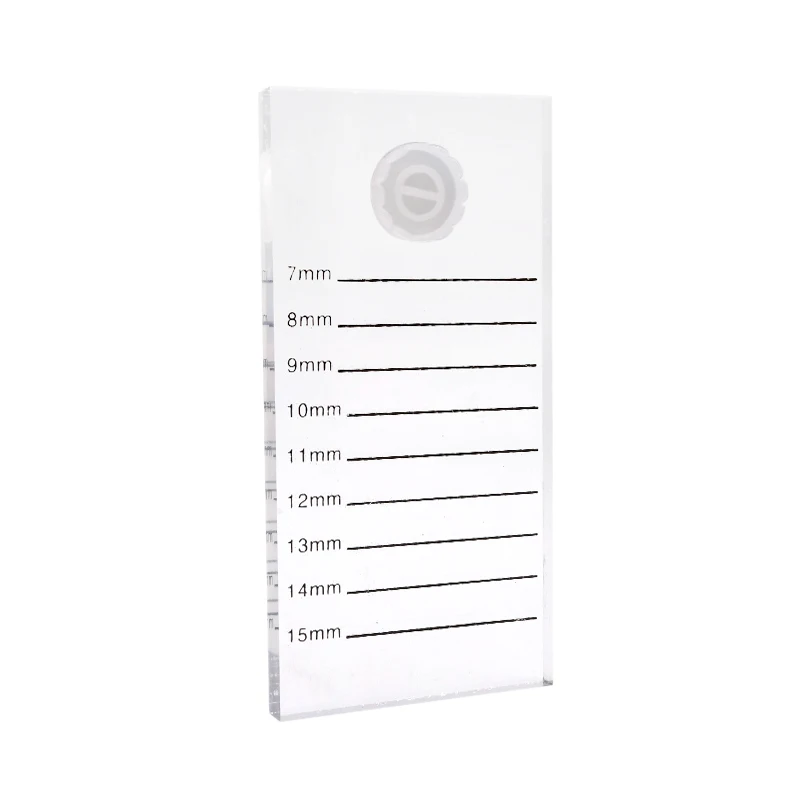 

Прививочная пластина для ресниц 1 шт., Акриловая Двухсторонняя пластина для ресниц, витрина, фотография, содержащая одну чашку для цветущих ...