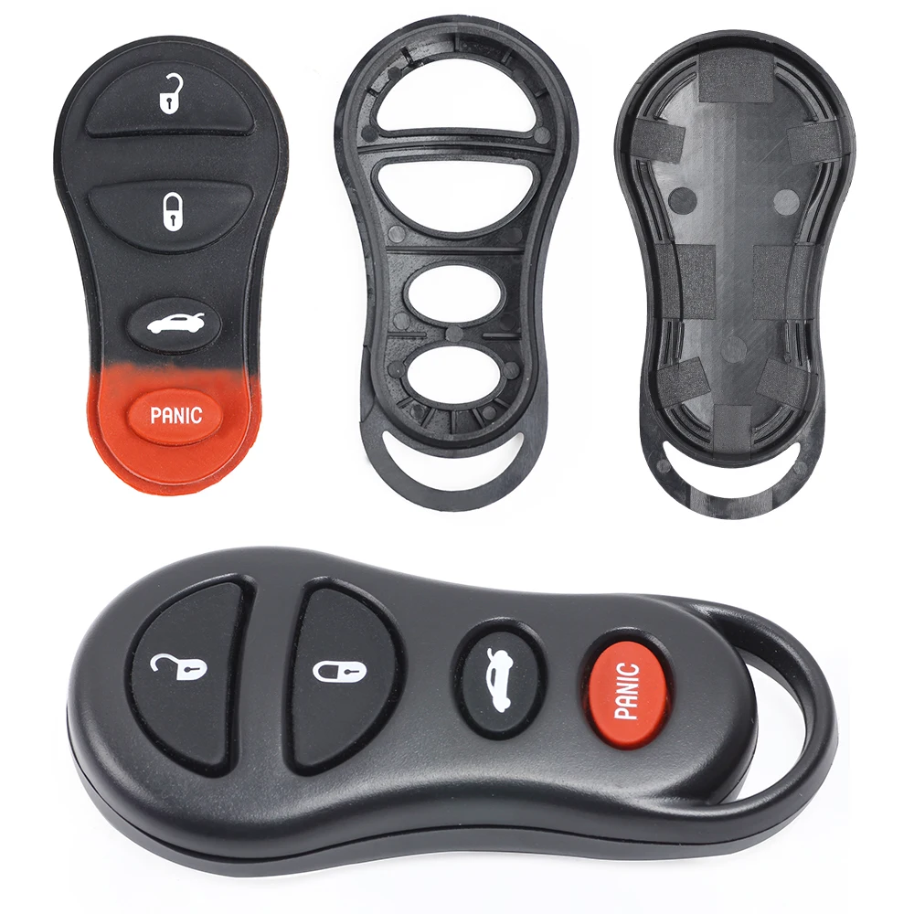 Пульт дистанционного управления DIYKEY FCC:GQ43VT9T 2 + 1/ 3 1 4 кнопки брелок-кармашек для