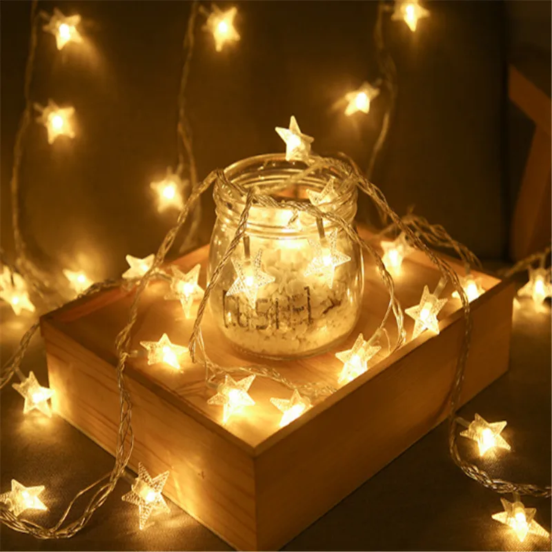 10m 100Led WarmWhite Романтический 10 м 100 шт. светодиодные полосы света год украшение Новогоднее украшение Adornos de Navidad Para Casa Adornos de Navidad, q - Цвет: 10m 100Led WarmWhite