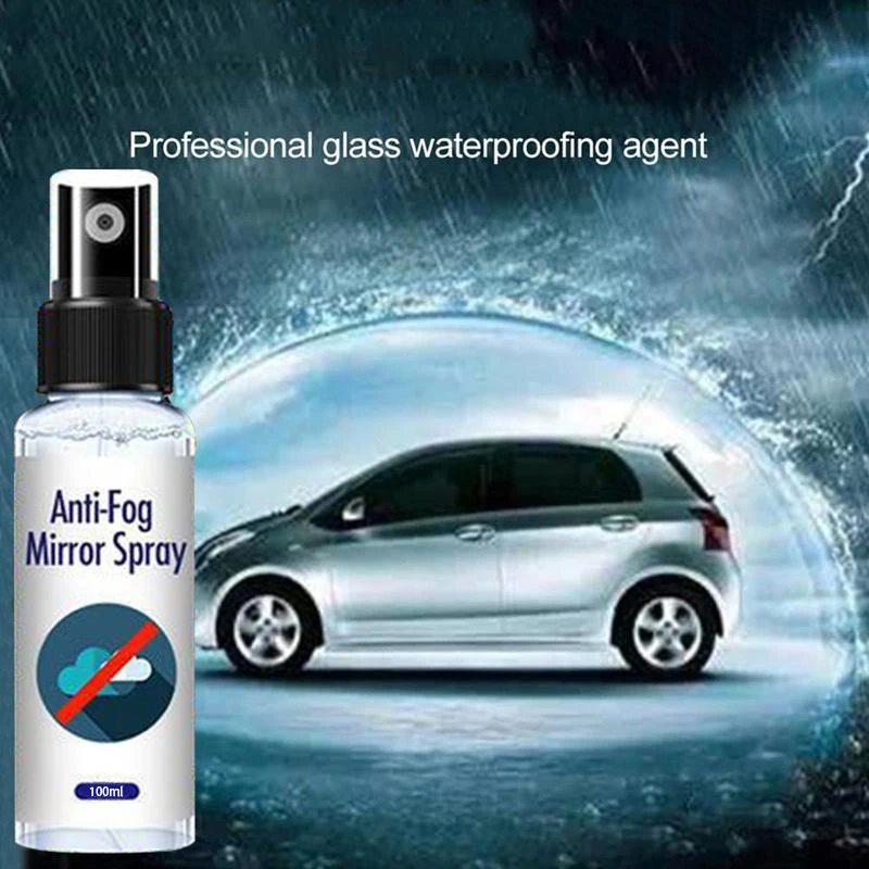 

100ML Solid State Defog Anti Fog Agent for Car Rearview Mirrors Window Glass