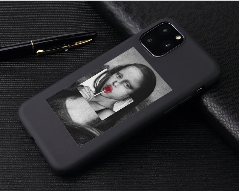 Мягкий силиконовый чехол для iPhone 11Pro 6 6s X 7 8 Plus 5S SE XS Max XR чехол для телефона