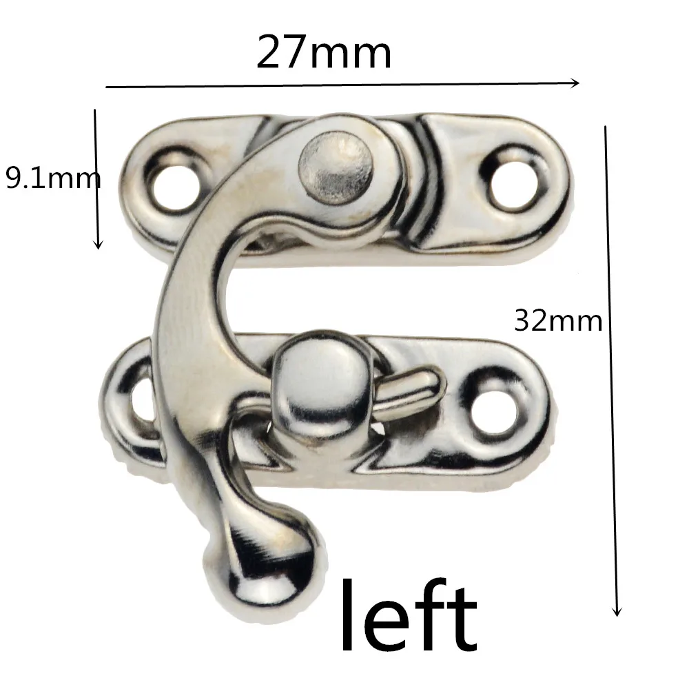Бронзовый желтый белый три цвета 27*32 мм скрытая Пряжка упаковочная коробка