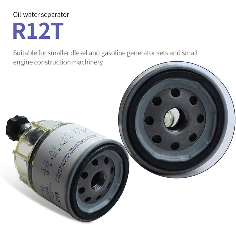 R12T Fuel/ Water Separator Complete Filter Engine for Racor 140R 120AT Automotive Parts | Автомобили и мотоциклы