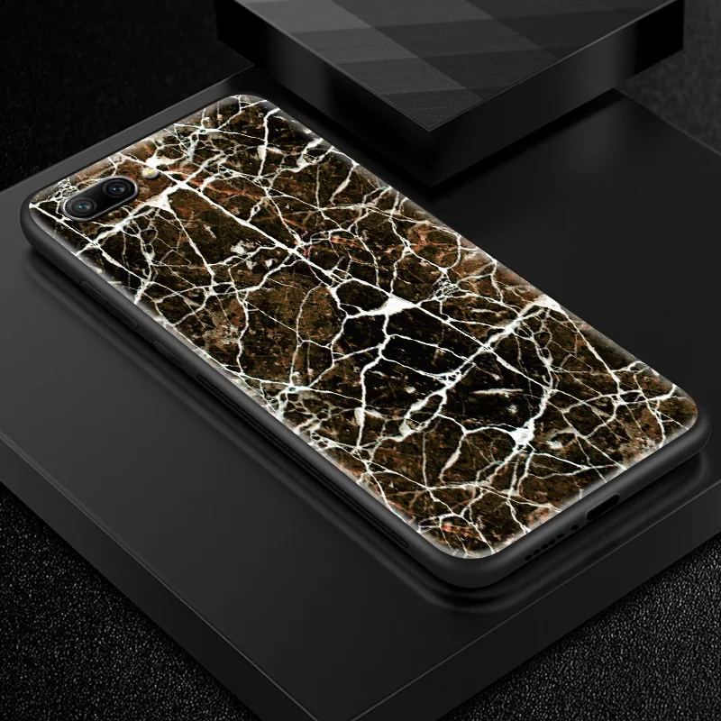 Чехол из закаленного стекла для huawei Enjoy 9s Honor 7A Pro 7C 7X 8A 8X9 10 Lite Magic 2 Play mate 20 Pro Nova2 3 4 Design Sky shell