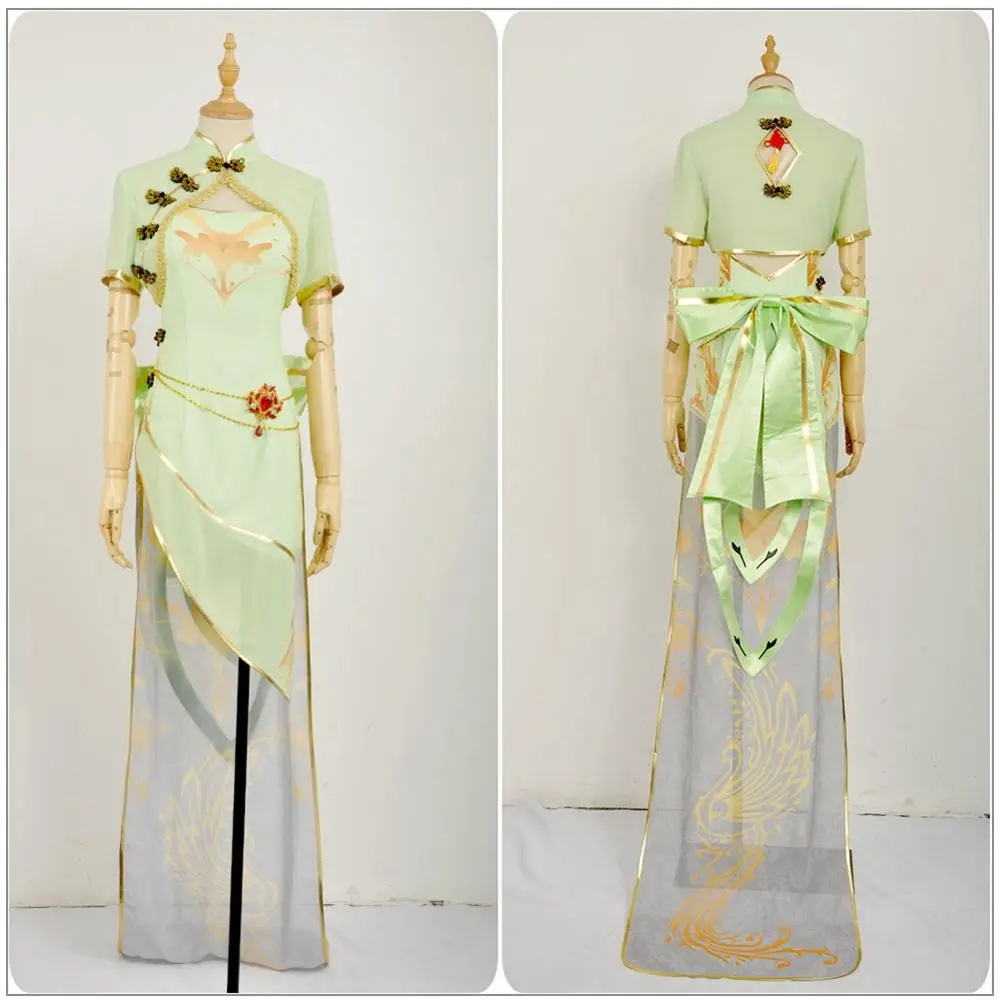 Vocaloid Cheongsam Project Diva GUMI Organza TDA Aqua костюм для косплея летнее праздничное платье на