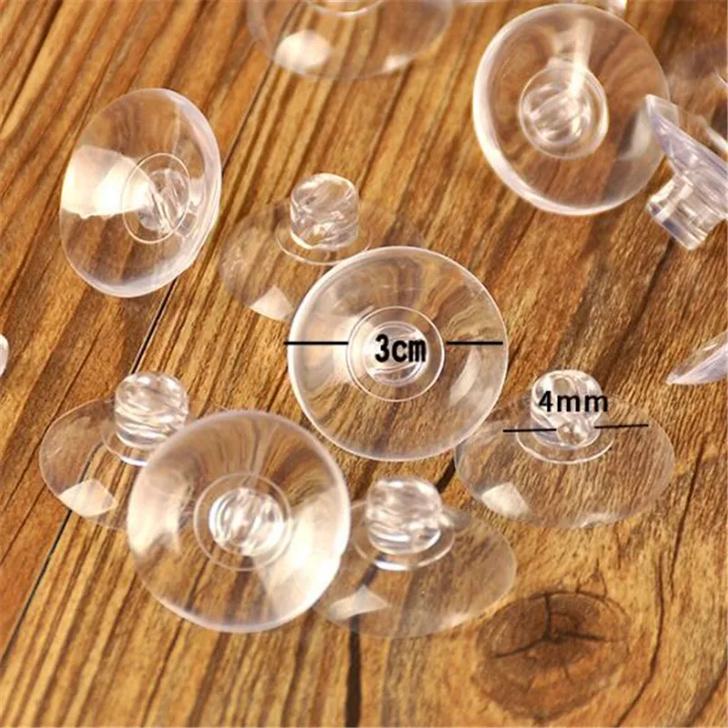 50 шт 3 см пластиковая прозрачная прокладка для свадебного украшения автомобиля