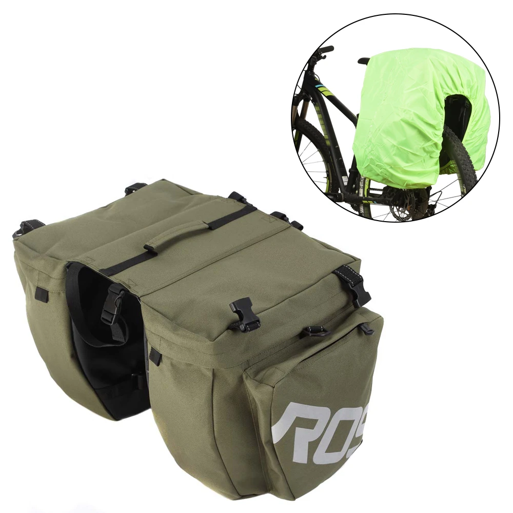 Многофункциональная велосипедная сумка 3 в 1 на багажник заднего сиденья горного