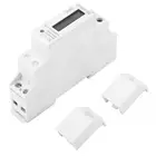 Цифровой измеритель электроэнергии, однофазный измеритель электроэнергии 5-30 А с ЖК-дисплеем, 220 В, DIN-рейка