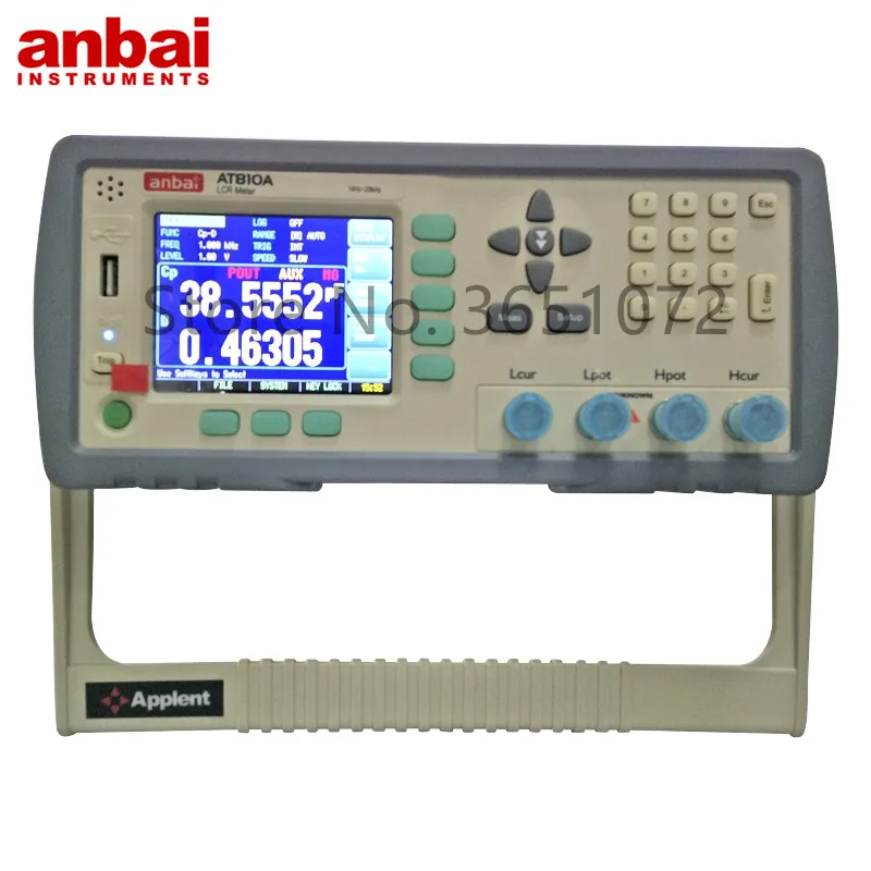 Измерительный прибор AT810A ESR RLC измеритель с широкой частотой от 10 Гц до 20 кГц|esr|esr