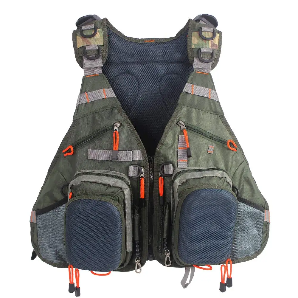 Рюкзак Fly Fishing Vest Регулируемый жилет для мужчин и женщин сетчатая куртка рыбалки