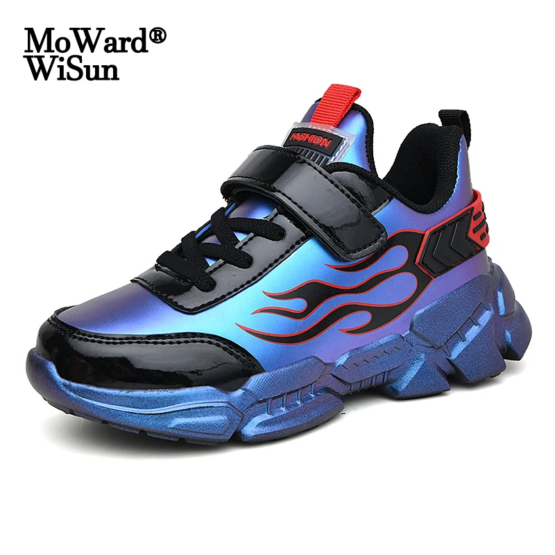 

Size 28-39 Fashion Children Sneakers For Boys Running Sport Shoes For Kids Casual Shoes Non-slip Waterproof Shoes tenis infantil