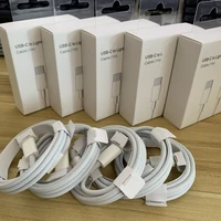 10pcslot original pd 1m fast charging cable usb c for iphone 12 11 pro max data cable type c quick charge with retail box
