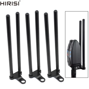 Рыболовные снасти для ловли карпа, из алюминиевого сплава, черные, ветрозащитные