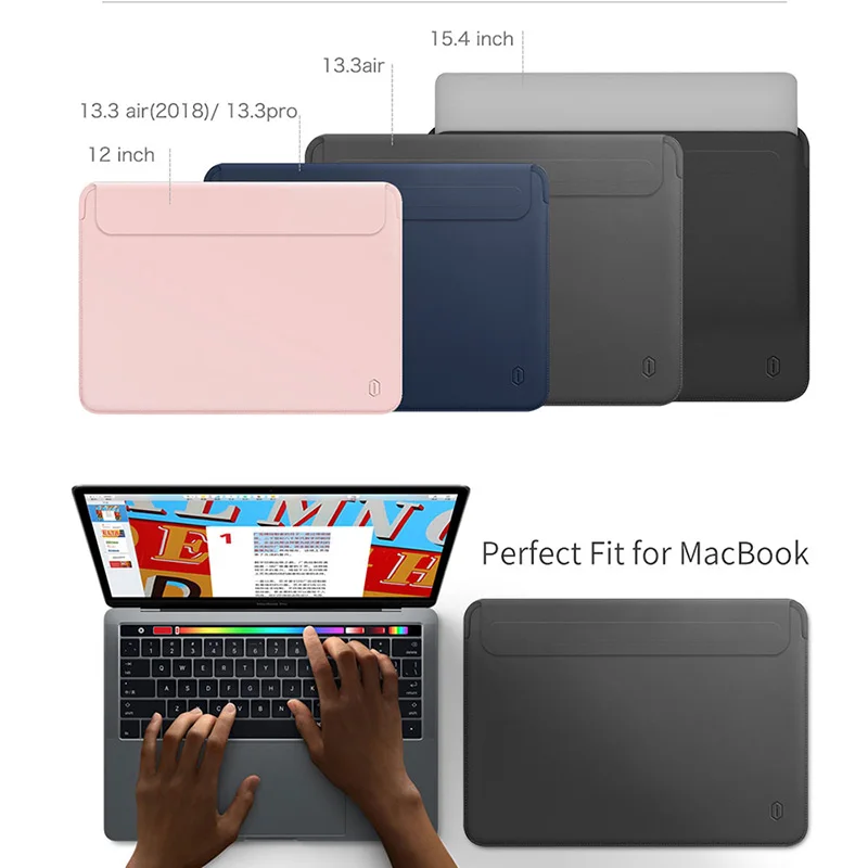 Роскошный Ультратонкий чехол для ноутбука MacBook Air 13 защитный 360 дюйма Pro 15