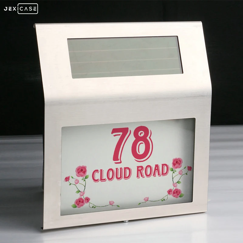 Напольный светильник ing Doorplate светодиодный солнечный наружная лампа