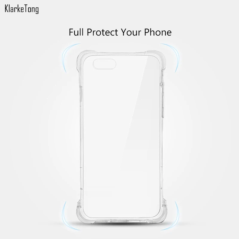 Прозрачные ударопрочные толстые чехлы для телефонов на заказ сделай сам 3D чехол