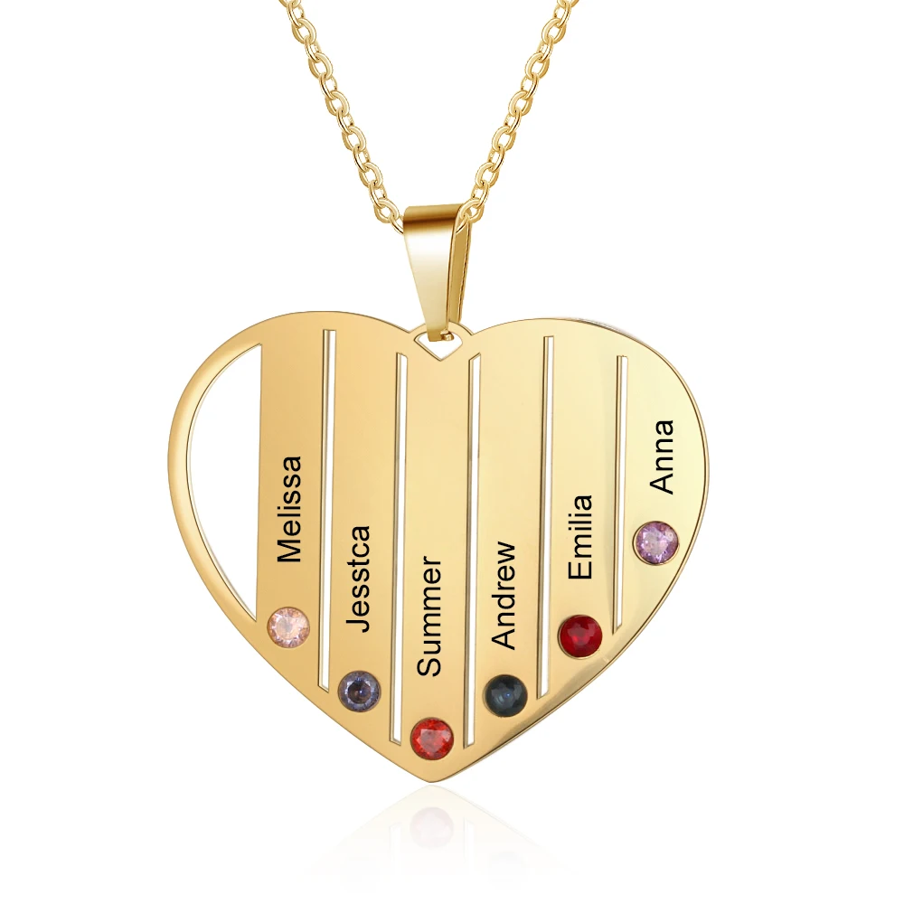 Индивидуальное ожерелье модные ювелирные изделия из нержавеющей стали золотой