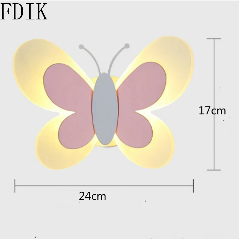 Современная светодиодная настенная лампа креативная детская прикроватная