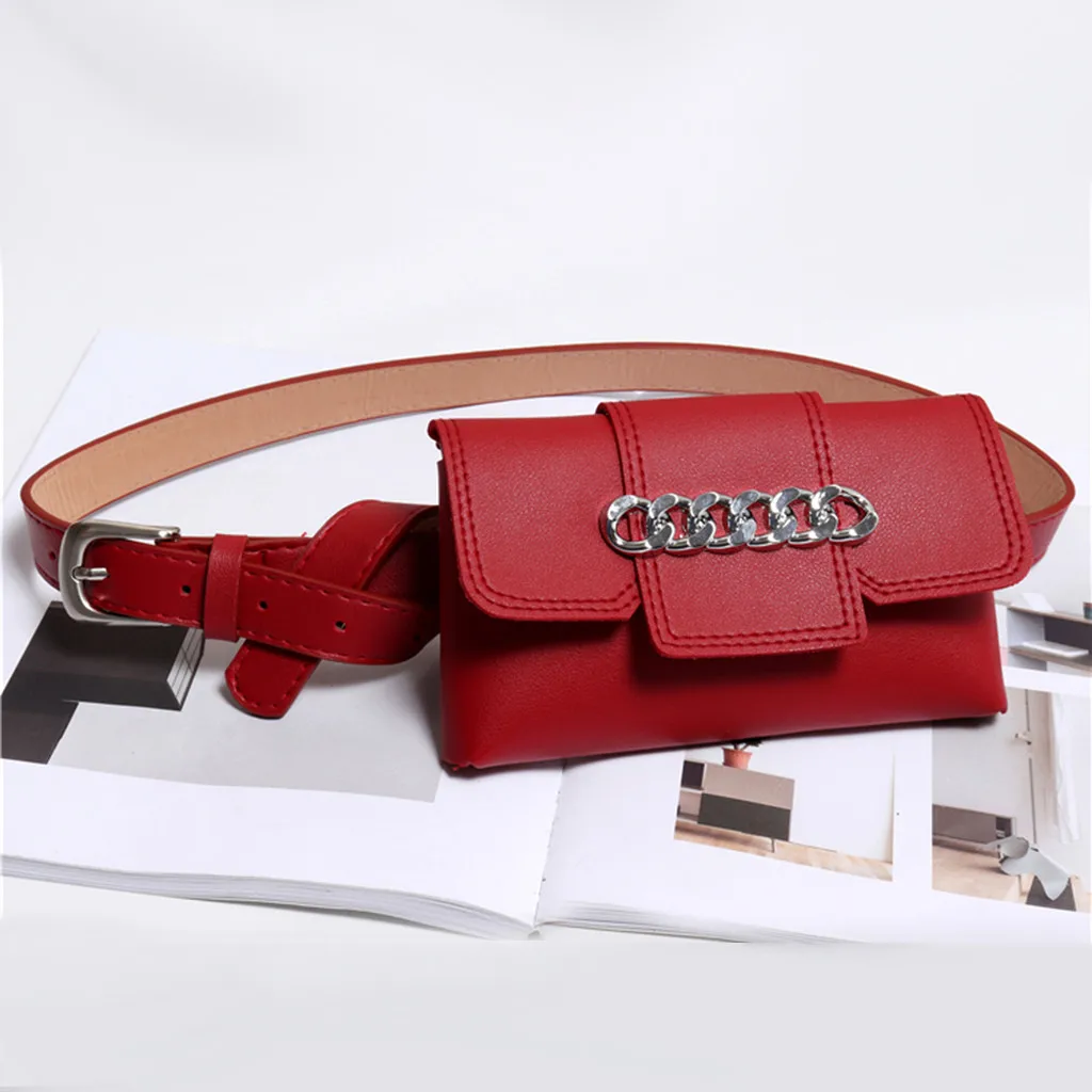 Женская поясная сумка со змеиным принтом Кожаная новый модный дизайн 2019 | Багаж и