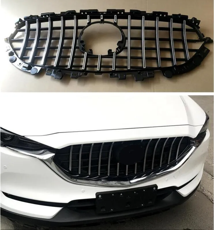 ABS Car Front Bumper Mesh Grille Grills For MAZDA CX-5 CX5 2017 2018 2019 2020 Year GT Style | Автомобили и мотоциклы