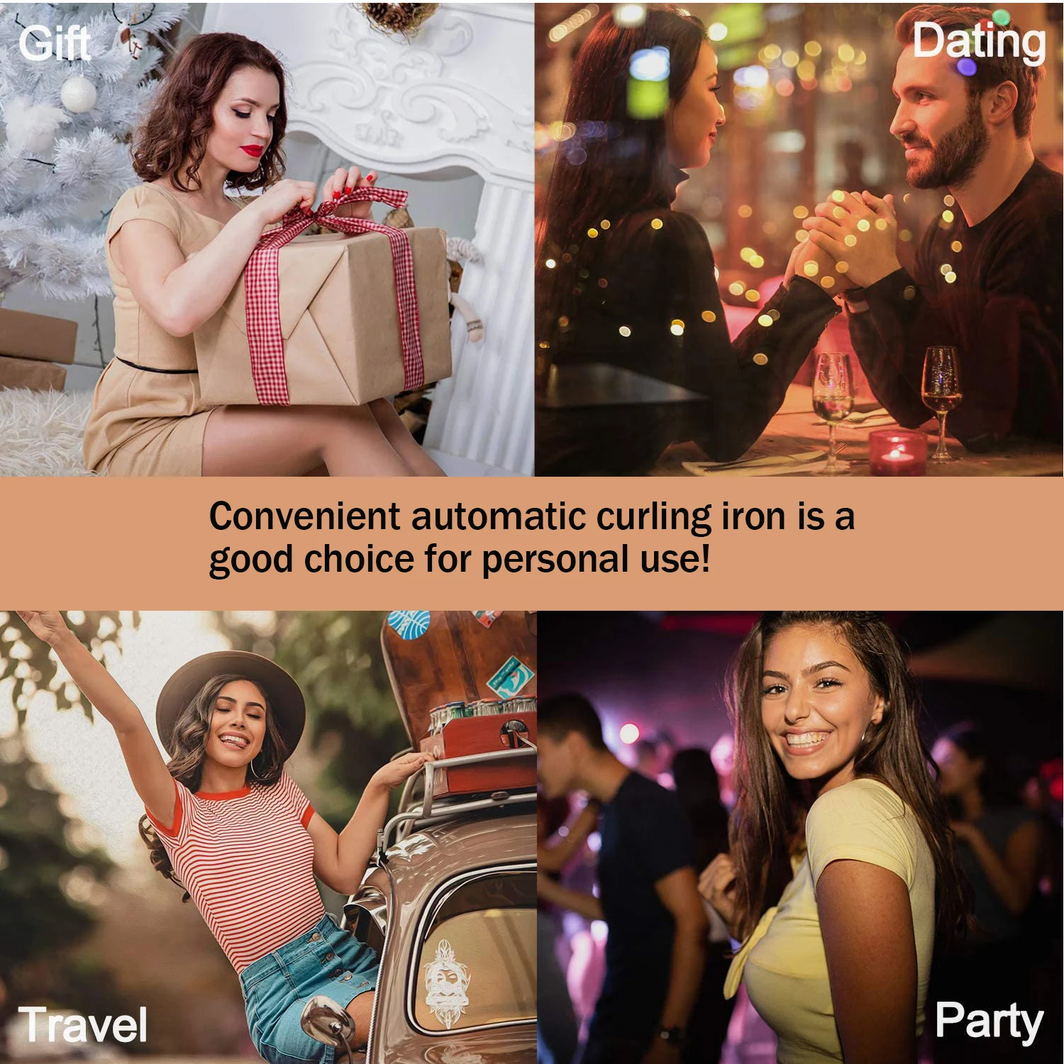

Professional Automatic Rotating Curles Wireless Hair Styling Tools Hair Curling Iron Electric Waver Wand Heating Hair Crimper