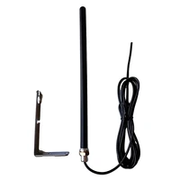 outdoor 433mhz antenna for gate garage radio signal booster wireless repeater 2m rg174 cable 433 92mhz maximum 200m