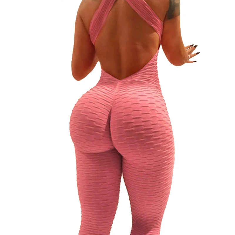 

Sexy Women's Tights Bubble Butt Push-Ups Fitness Tights Slim High Waist Leggings Mujer Seamless Fitness Butt Jumpsuits