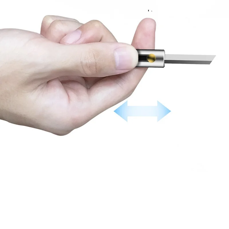 Карманный нож бумажный съемное лезвие для ключей маленький подвесной фруктов