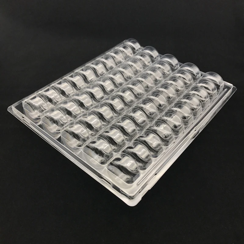 

Прозрачные закрытые французские лотки для хранения Макарон для домашних животных-Вмещает 50 макарон в наборе-упаковка из 4 комплектов