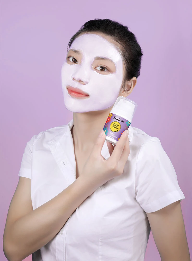 

Bubble Mud Cleansing Mask Skin Care Oil Control Moisturizing Deep Facial Film Acne Blackhead Remove Pores Purify Foam Mask TSLM1