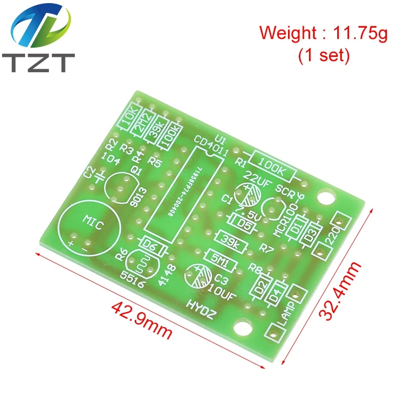 Энергосберегающая лампа светодиодный светильник накаливания CD4011 звук и