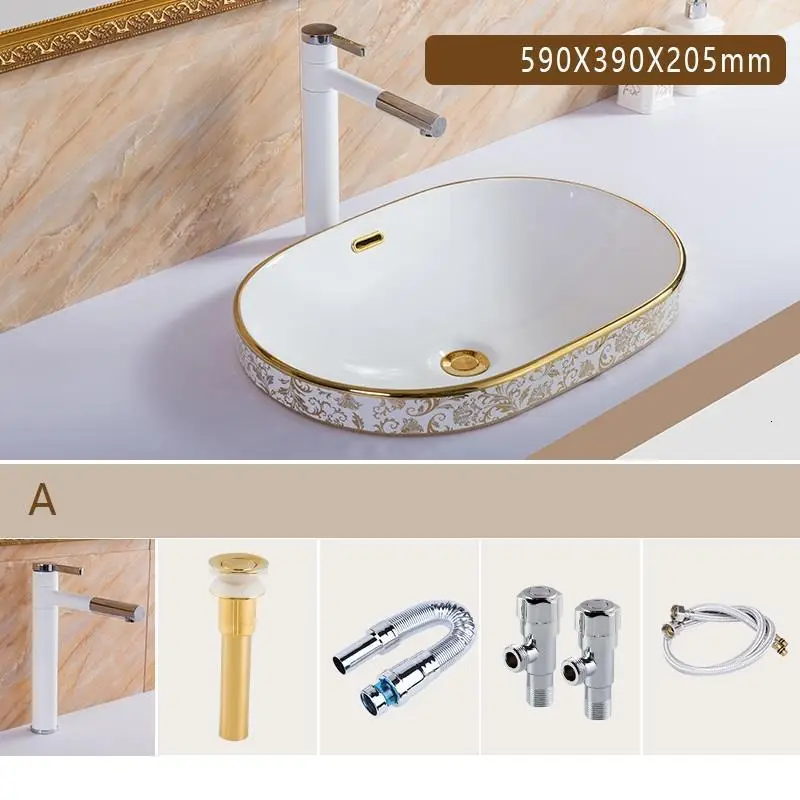 Number 15 Bagno Lavatorio Wasbak чаша Fregadero Umywalka Lavabo Sobre Encimera Evier De Pia Ванная Комната Раковина Куба Banheiro умывальник - Цвет: Number 15