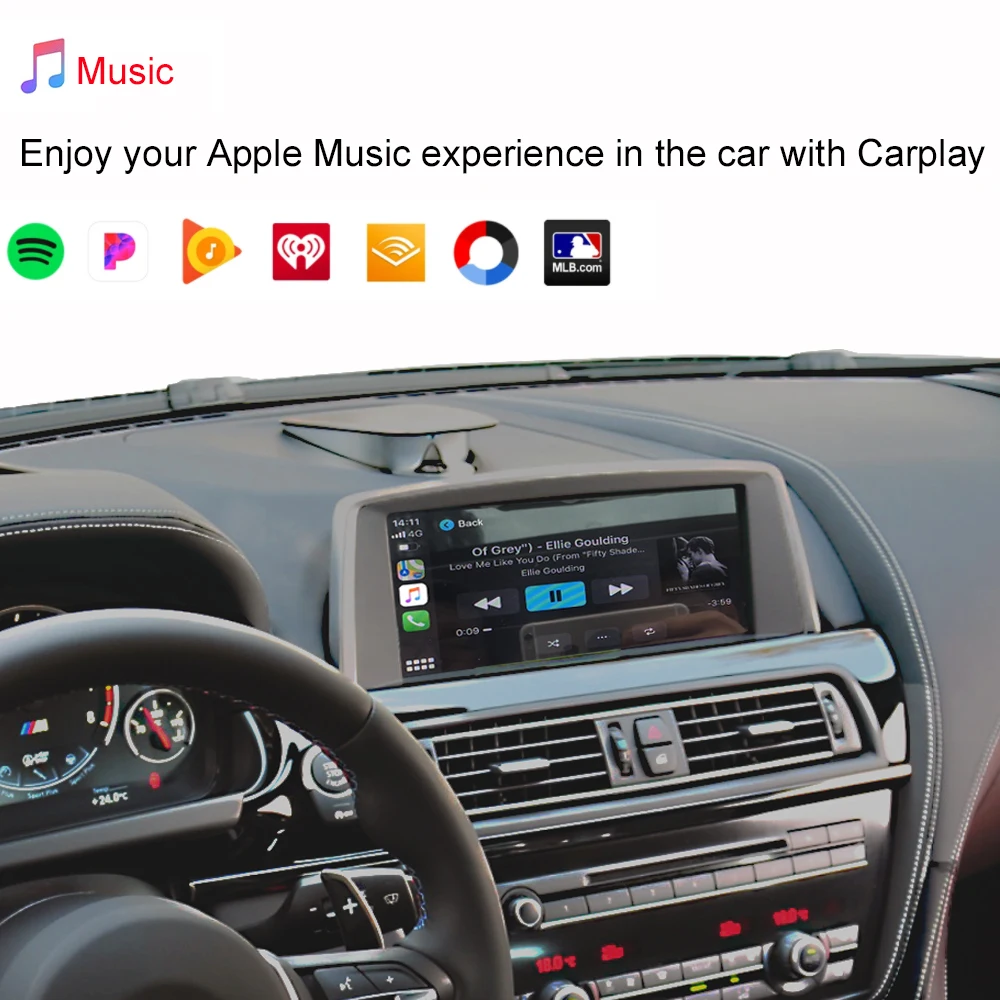 Беспроводной CarPlay для BMW 6 серии F06 F12 F13 2010-2020 с Android Авто Mirror Link AirPlay радио