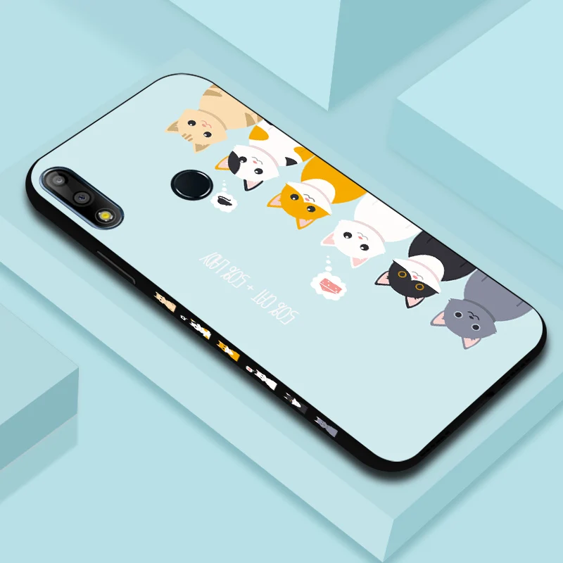 Милый мультяшный боковой чехол для телефона Asus Zenfone Max Pro M2 ZB631KL ZB633KL Мягкая